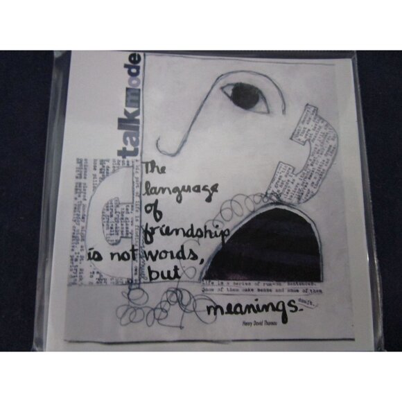 Koco New York Talk Mode Magnets Set Of 4 The Language Of Friendship New - Picture 5 of 6